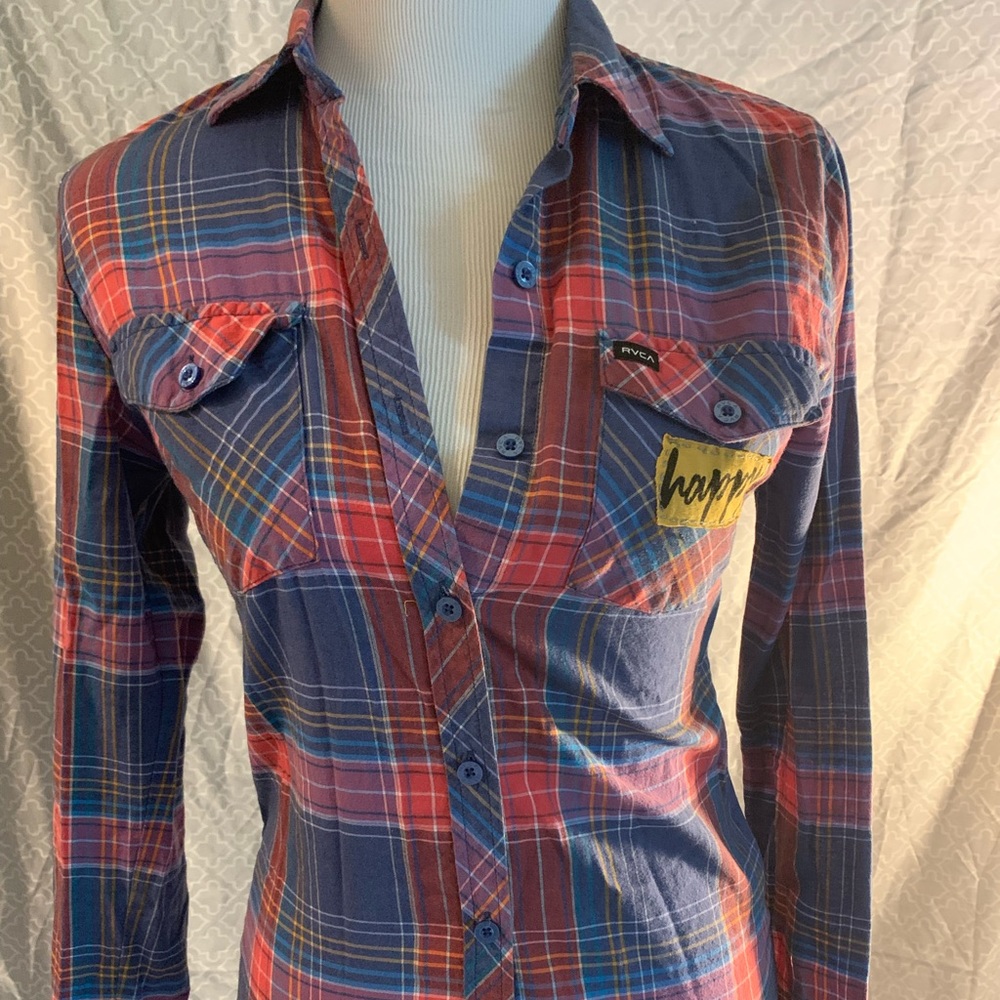 RVCA flannel upscale handmade